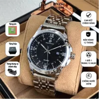 Đồng hồ nam dây thép chính hãng PABLO RAEZ có lịch ngày chống nước dạ quang thời trang đơn giản U850 CARIENT