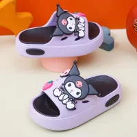 Dép bánh mì 3D đế cao siêu nhẹ siêu mềm hình thỏ Koromi cho bé gái