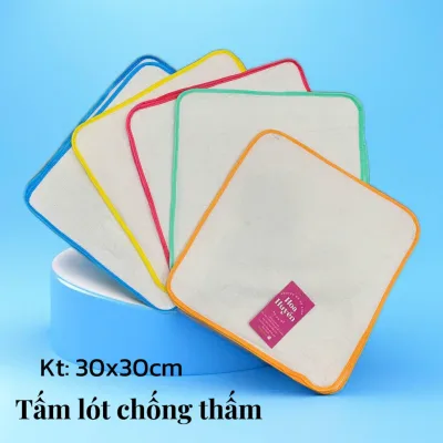 Combo of 10 Waterproof Diaper Changing Pads for Newborn Babies 30X30Cm | My Hung Waterproof Pads