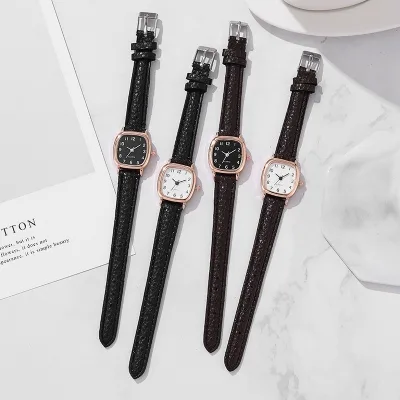 Đồng hồ nữ F Phiên bản Hàn Quốc Tính khí Dây mỏng Đơn giản Nhỏ phù hợp với khí quyển Girlf