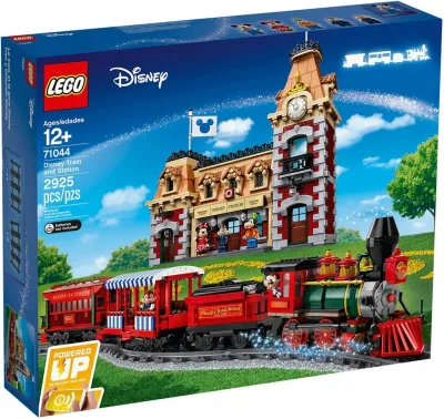 [HAPPY BRICKS] LEGO  DISNEY - 71044 - NHÀ GA VÀ XE LỬA DISNEY - DISNEY TRAIN AND STATION
