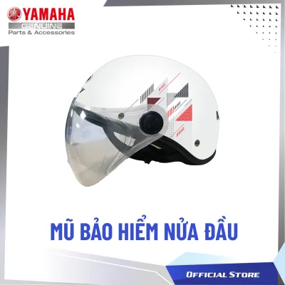Mũ bảo hiểm nửa đầu YAMAHA Trắng K3