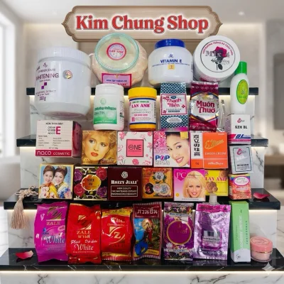Tổng hộp các loại kem phôi mặt, kem nguyên liệu dưỡng da Xù, One, Emon, POP, Dnow