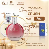 Nước hoa nữ thơm lâu, Charme Chance, mùi hương vani, mang phong cách nữ tính, gợi cảm, lưu hương lâu, 30ml