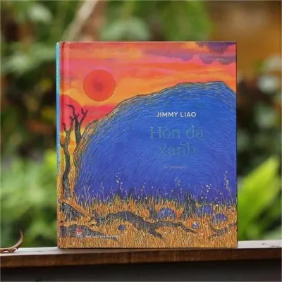 Good Literature Book - the Green Stone (Jimmy Liao) - Hardcover - Kim Dong Publishing House