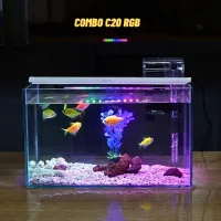 Bể cá mini COMBO Phụ kiện 5 món , 6 món , 7 món