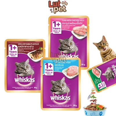 Pate cho Mèo whiskas - gói 85g - lutpet
