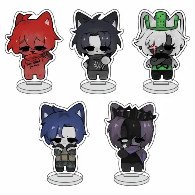 Standee Game Forsaken Roblox mô hình Acrylic nhân vật Guest 1337 Noob Shedletsky John Doe c00lkidd Elliot Chibi trang