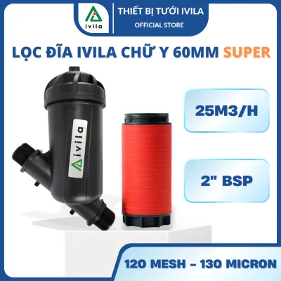 60mm Super - 2 "(25m3/h) y disk filter-Super non-60 y disc filter, irrigation water filter, this device helps to remove waste scale from the irrigation system and clear the water.