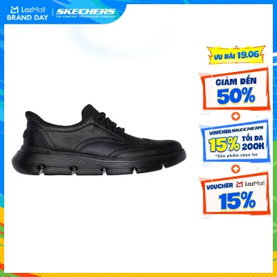 Giày Thể Thao Nam Skechers Slip-ins SKECHERS USA Garza Sully - 205311-BBK Air-Cooled Memory Foam