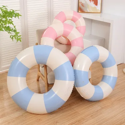 Phao Bơi Tròn Trẻ Em Người Lớn Bơm Hơi Chất Liệu Bằng Pvc Dầy Dặn Đủ Size Nhiều Hình