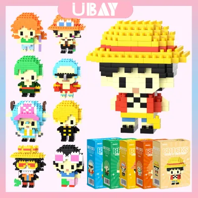 Toàn bộ khối xây dựng giáo dục One Piece dành cho trẻ em giải thưởng cho sinh viên quà tặng tr