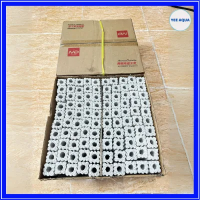 Sứ Thanh Muối Tiêu Đa Giác 8 Rãnh Size Lớn 15,5x3,5x3,5cm Vật Liệu Lọc Bể Cá
