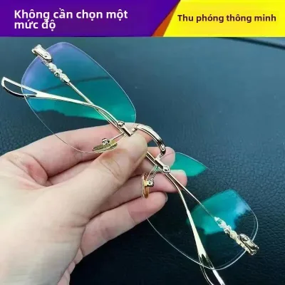 Kính Lão Thị Đa Tiêu Cự Độ Nét Cao, Zoom Thông Minh, Tự Động Điều Chỉnh Độ Và Có Tính Năng Chống Ánh Sáng Xanh, Dùng Cho Người Đi Xe Máy