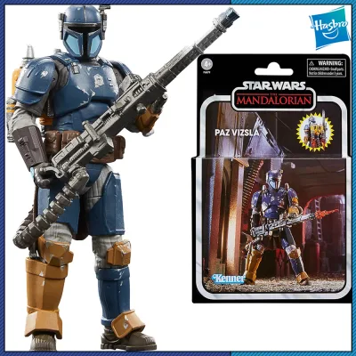 Bản gốc Hasbro Star Wars Paz Vizsla Bộ sưu tập cổ điển Mô hình hình hành động 3.75 inch Quà tặng đồ chơi F6879 Đồ chơi chính hãng Hasbro