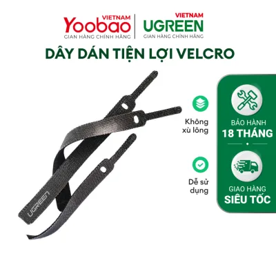 Dây dán Velcro tiên lợi Ugreen LP146 | Tiện dụng đa năng | Chống rối cáp | 50370