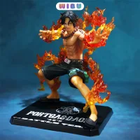 Mô hình One Piece ACE 2 đầu F.zero hàng cao cấp đế chữ cao 15cm - Figure Đảo Hải Tặc - WiBu