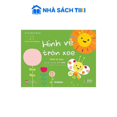 Sách Hình Vẽ Tròn Xoe - Tủ sách vui để học - Sách tô màu - Dòng sách cầm tay - DTP