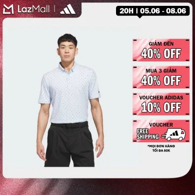 adidas Đánh gôn ÁO POLO HỌA TIẾT SIÊU NHỎ ULTIMATE365+ Nam Màu xanh da trời KB3729
