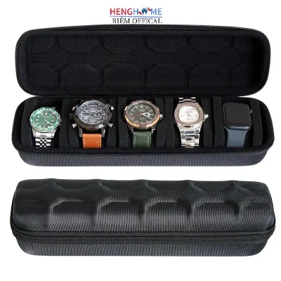 HENGHOME Hộp Đựng Đồng Hồ Dành Cho Nam Hoặc Nữ Đồng Hồ Du Lịch Hộp Đựng Di Động Lưu Trữ Đồng Hồ Hiển Thị Giá Đỡ Cho Đồng Hồ Đeo Tay Và Đồng Hồ Thông Minh HENGHOME