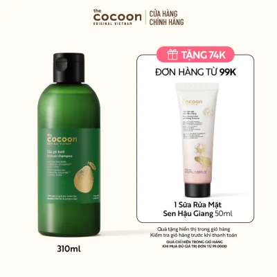 Dầu gội bưởi Cocoon giúp giảm gãy rụng và làm mềm tóc 310ml