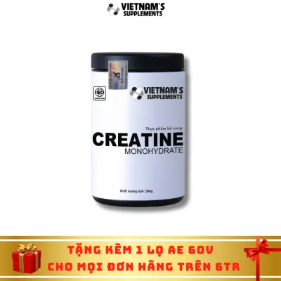 Bột Creatine Monohydrate bổ sung creatin tăng cường sức mạnh, sức bền 300g - Vietnam's Supplements
