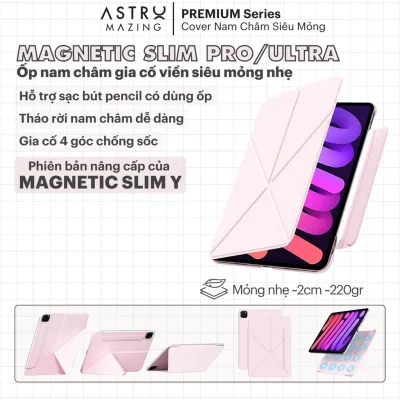 Bao da case nam châm AstroMazing gia cố viền siêu mỏng nhẹ cho iPad Pro 11 Air 4 5 Mini 6