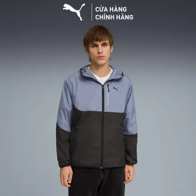 Puma Men's Fashion Jacket Sportstyle Core Pumatech Windbreaker Gray Sky Gray