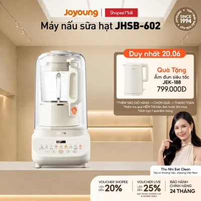 Máy nấu sữa hạt Joyoung JHSB-602 | Công suất 1000W | 12 chức năng