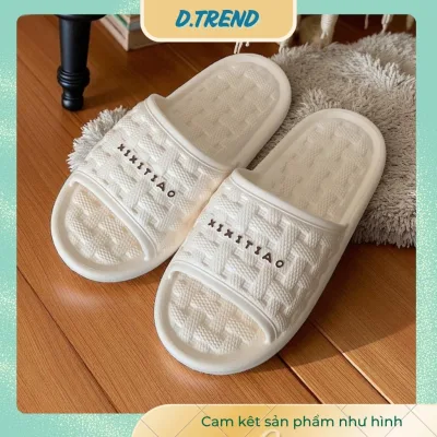 Dép Nữ Xixitiao Mềm Nhẹ Giá Rẻ, Dép Đi Trong Nhà Đúc Nguyên Khối, Chống Trơn Trượt - Dảnh Trend