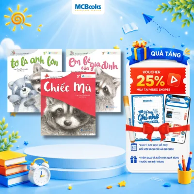 Sách Ehon- Bộ Sách Chuyện Của Gấu Mèo (3 Cuốn) - Bộ sách dành cho bé trên 1+ - Finybooks