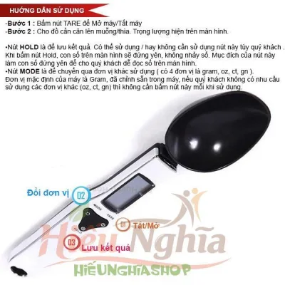 Cân thìa muỗng, Cân Điện Tử Nhà Bếp, Cân Điện Tử Nhà Bếp cân bột làm bánh, trà, cân gia vị nấu nướng