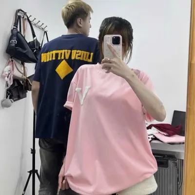 Áo Thun Nam Nữ Thêu Xù HÌnh Thoi chất vải cotton 100% co giãn 2 chiều