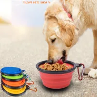 Chén ăn cho Chó Mèo đi du lịch có thể xếp gọn tiện lợi - Love pets shop