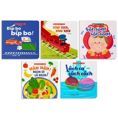 Sách - Sách Thiếu Nhi - Bộ Ehon Âm Thanh Cho Bé 0-3 Tuổi