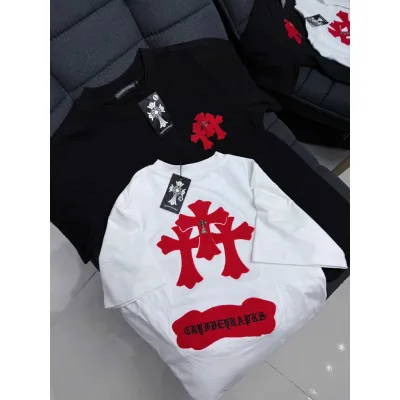 Áo Thun nam Nữ Thêu Xù CHữ Thập chất vải cotton 100% co giãn 2 chiều