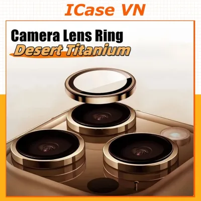 Kính cường lực bảo vệ camera iphone màu nguyên bản dành cho 16/15/14/13/12/11 Pro Max Plus