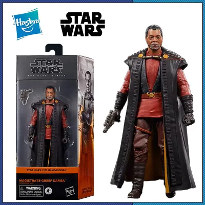 Chiến tranh giữa các vì sao Hasbro Thẩm phán Mandalorian Greef Karga 6 inch 16Cm Mô hình hình hành động ban đầu Bộ sưu tập quà tặng đồ chơi trẻ em Đồ chơi chính hãng Hasbro