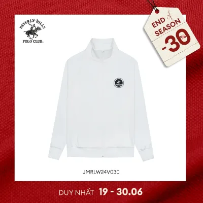 Beverly Hills Polo Club - Men's Regular Fit White Jacket Jmrlw24V030