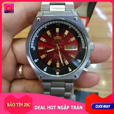 { RẺ VÔ ĐỐI }{ BẢO TÍN ĐỒNG HỒ SHOP SỊN } ĐỒNG HỒ SK ORIENT 3 SAO NHẬT BẢN MẶT ĐỎ CHỊU NƯỚC SIÊU BỀN