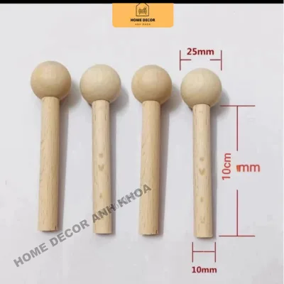Chốt gỗ đầu tròn bán buôn bán lẻ giá xưởng Home Decor Anh Khoa