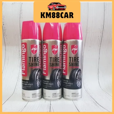 Bình Xịt Dưỡng Bóng Nội Thất Bảo Vệ Da Xe Hơi Flamingo 500ml Hương Cafe KM88CAR