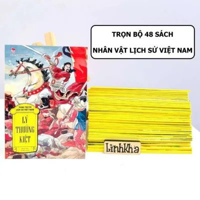 Trọn bộ 48 sách Tranh truyện nhân vật lịch sử Việt Nam - sách tranh cho thiếu nhi - Kim Đồng