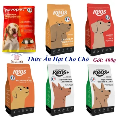 Keos dog Seed Food 400g package digest support helpful dietary supplement complete set for pet production in Vietnam