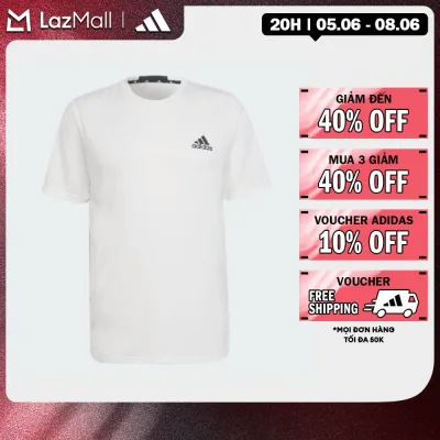 Adidas Workout T-Shirt Designed for Movement Aeroready Men's White Hf7215