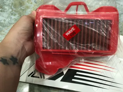 Kn Wave 100 Car Air Filter, Beautiful and Not Tampered with - Replacement Accessories