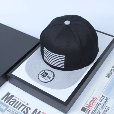 Mũ Nón Snapback Họa Tiết Sọc Ngang Chất Liệu Kaki Dày Dặn Cứng Cáp Nón Snapback HipHop Thời Trang Unisex Cho Cả Nam Và Nữ
