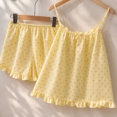 2 dây Bigsize tới 82kg Không Tăng Đơ Bộ Đồ Ngủ 2 Dây Chât Đũi Cotton