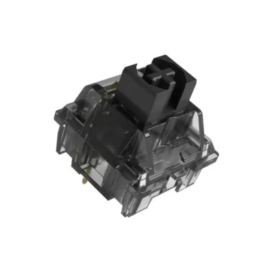Akko Switch Jelly Black Công tắc tuyến tính 3pin 50gf POM Tương thích với bàn phím cơ MX Phụ kiện tùy chỉnh Nhà máy bôi trơn