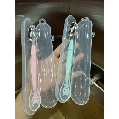 Thìa nạo hoa quả 2 đầu cho bé ăn dặm